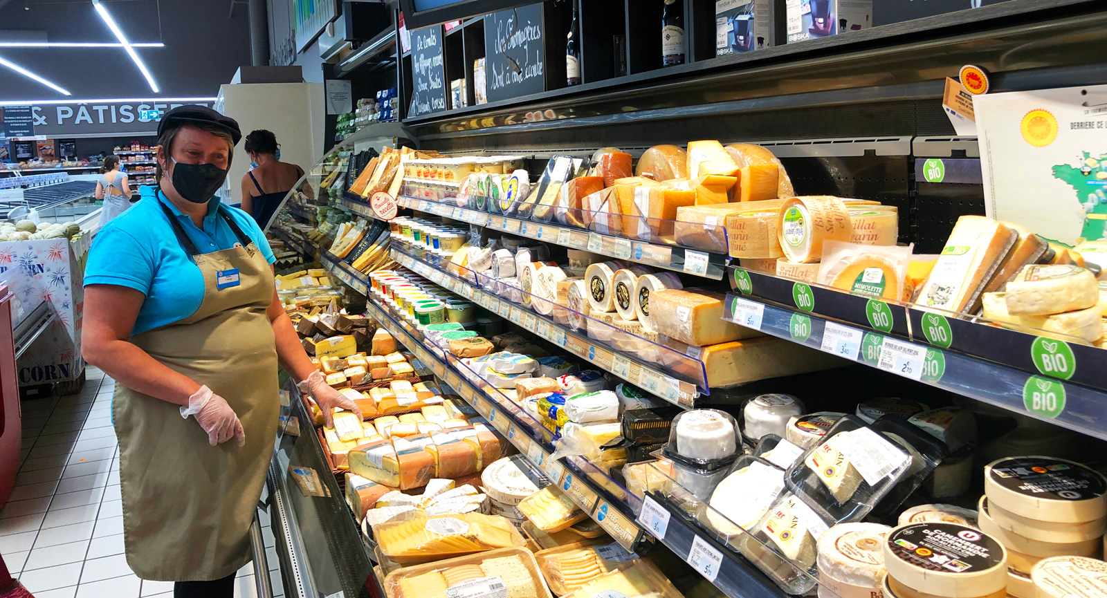 Hårda ostar omgärdade av hårda regler via kvalitetsstämpeln AOP finns på butikskedjan Super-U.