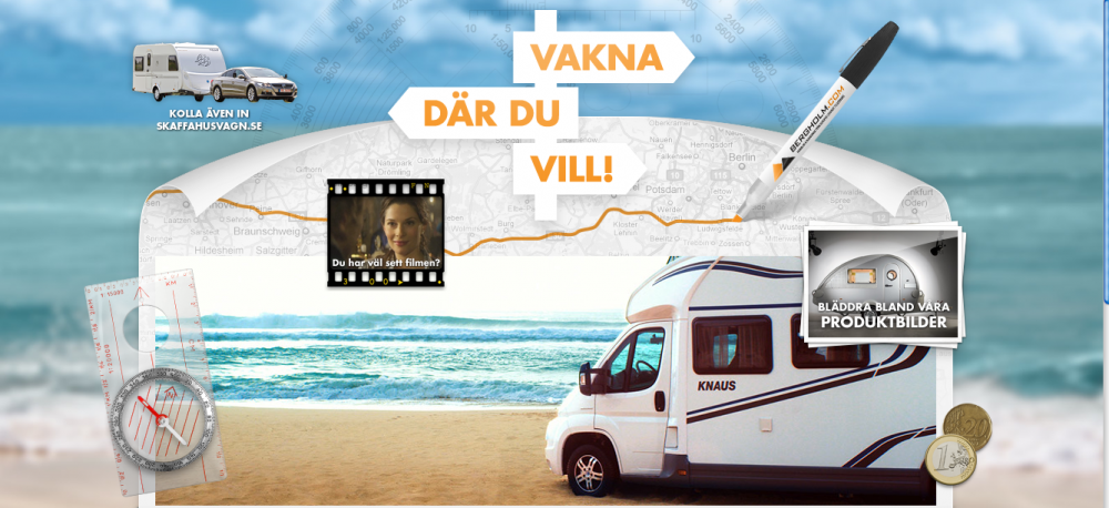 Husvagns- och husbilsimportör storsatsar på tv-reklam