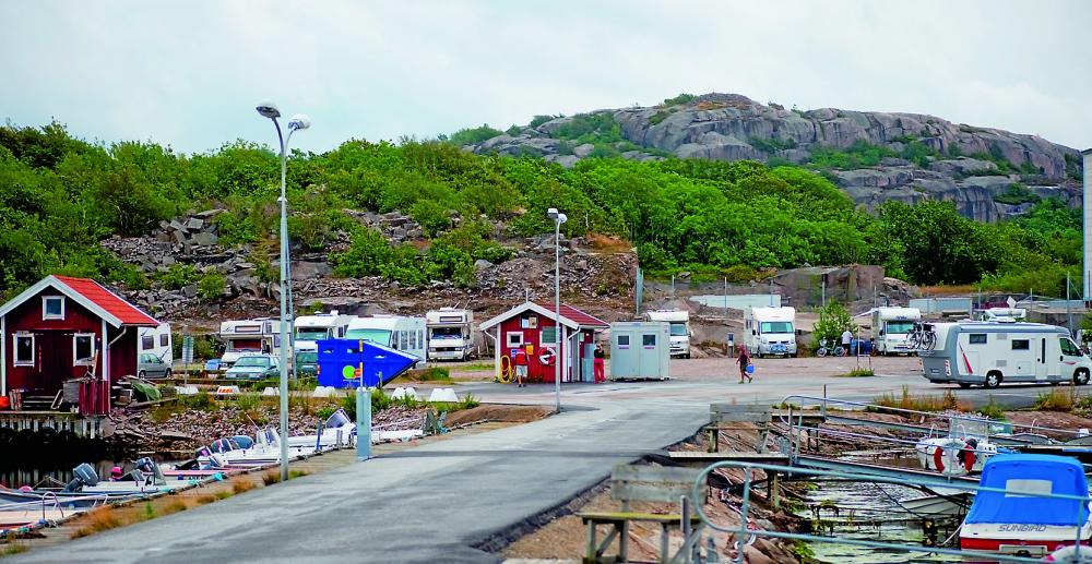 Ställplatstips – Hunnebostrand i Bohuslän