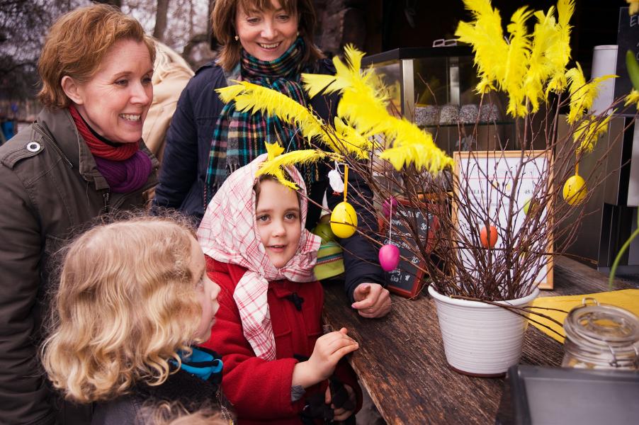 Påskmarknad på Skansen