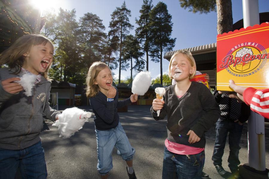 Prov-bo i husvagn på Parken Zoo