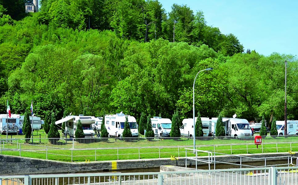 Ställplatser mellan Kassel och Würzburg