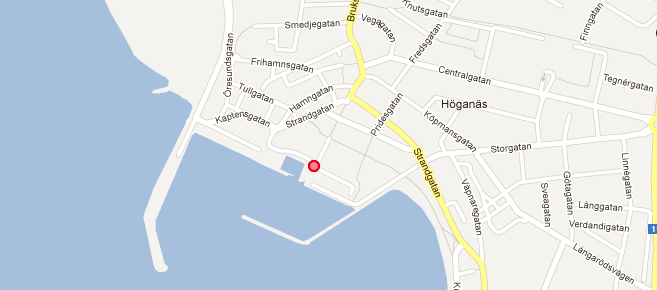 Ställplatstips: Hamnen i Höganäs