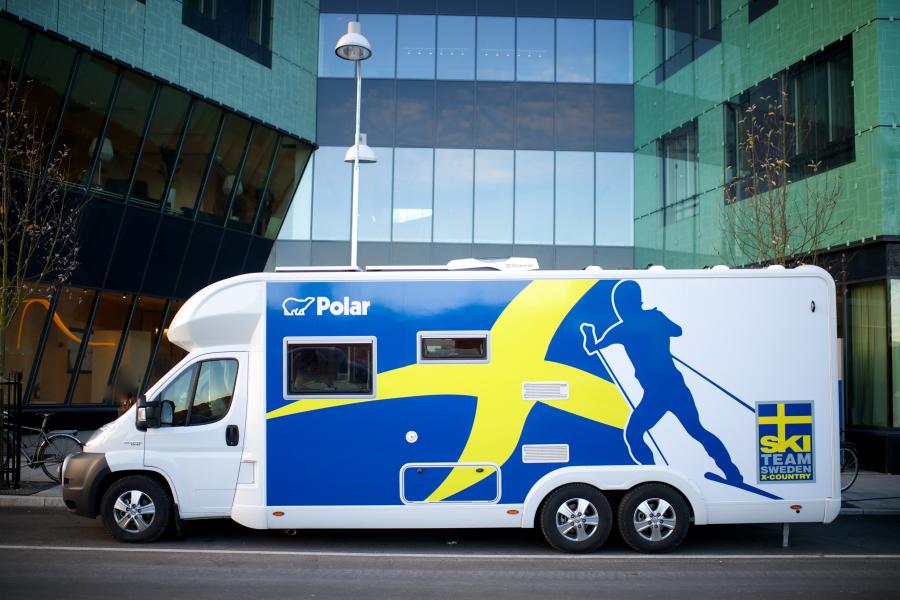Polar Ski Team edition på slottet