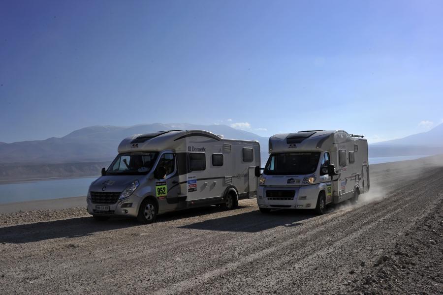 Adria i vinnande Dakarteam