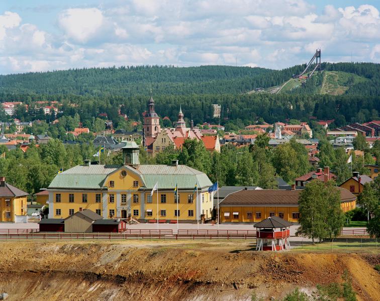 Lilla Gruvbyn vid Falu Gruva