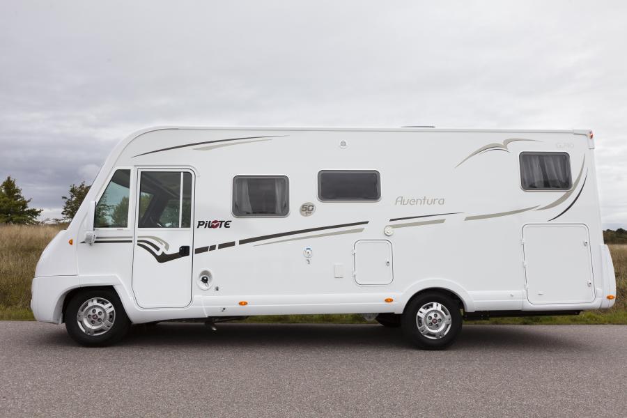 Provkörd Pilote Aventura G740 LGJA