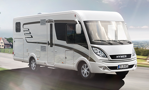 Hymer B-klass moderniserad