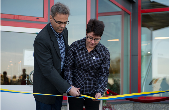 Caravan Center i Umeå invigde 4 oktober