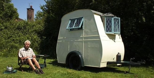 Husvagn för den mindre bilen