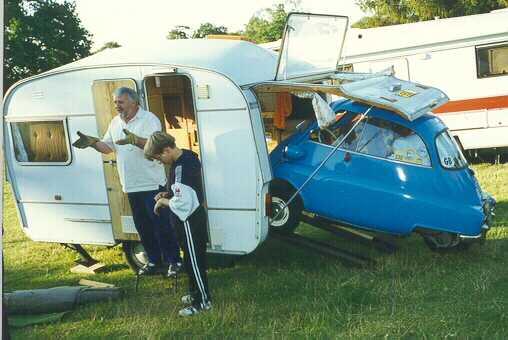 Husvagn med garage