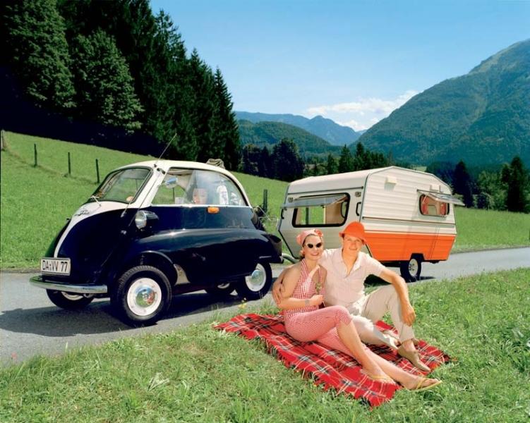 Isetta med miniatyrvagn