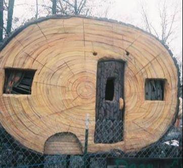 Skogsanpassad husvagn