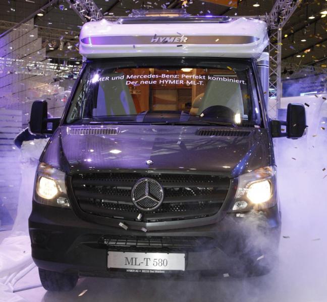Världspremiär för Hymer ML-T