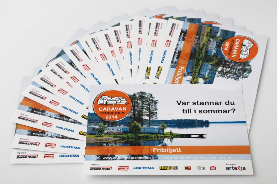 Vinn biljetter till årets första mässa, Caravan Stockholm 13-16/2