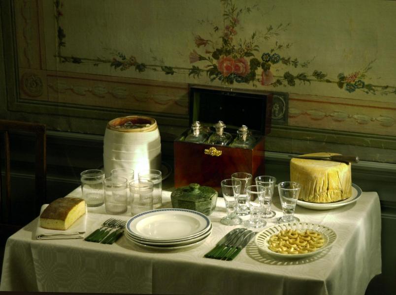 Brännvinsbord på Gripsholms slott