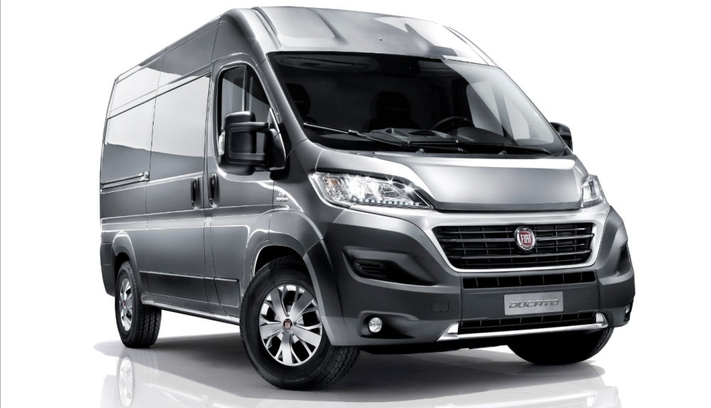Fronten är ny på Fiat Ducato som premiärvisas den 12 maj 2014. Du kan bläddra för fler bilder.