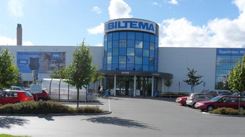 Biltema ordnar ställplats