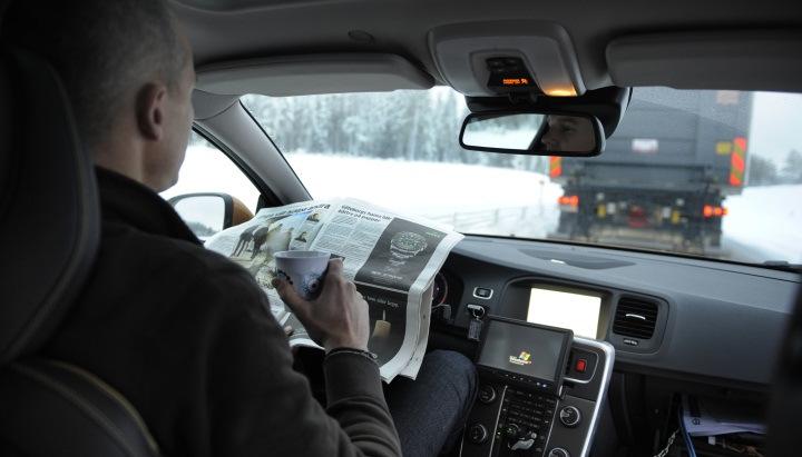 Vem ansvarar för en självkörande bil