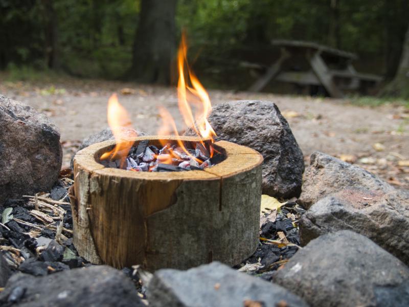 Engångsgrill för god miljö