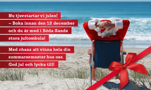 Böda Sand lottar ut semester