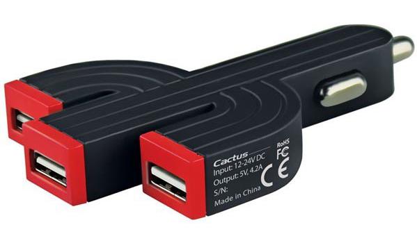 USB-laddare för färd