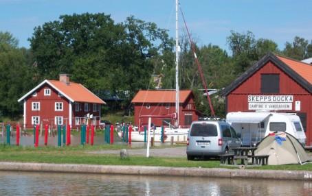 Skeppsdockans Camping vid Göta kanal blir större