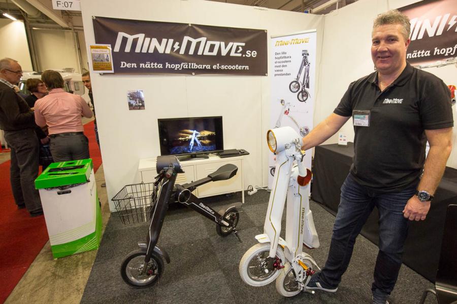 MiniMove hopfällbar elcykel