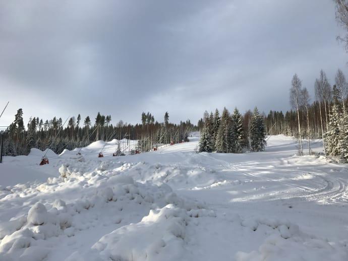 Premiär för nya skidområdet i Kungsberget på lördag