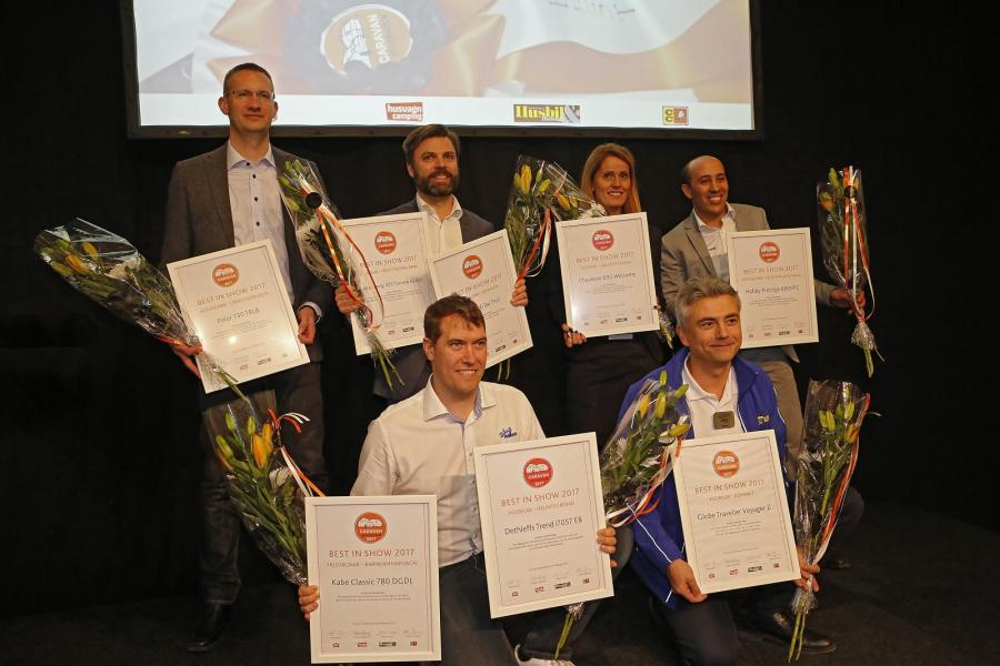 Vinnarna i Best in show på Caravan Stockholm
