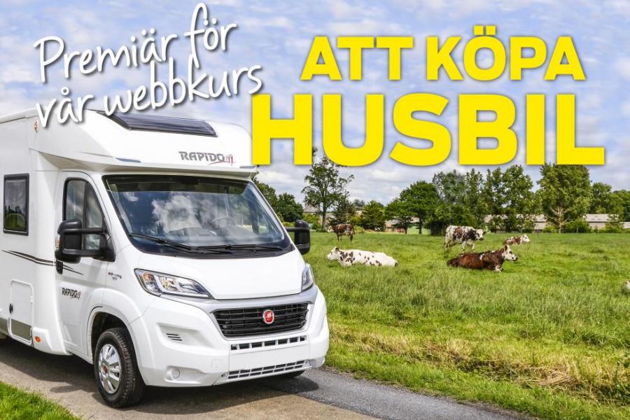 Ny produkt: Webbkurs "Att köpa husbil"