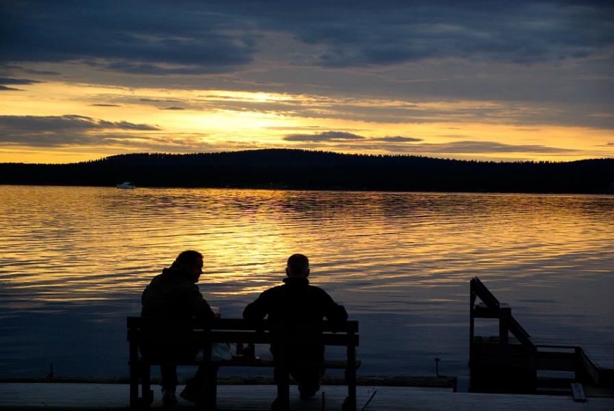 Midnattssolen är här