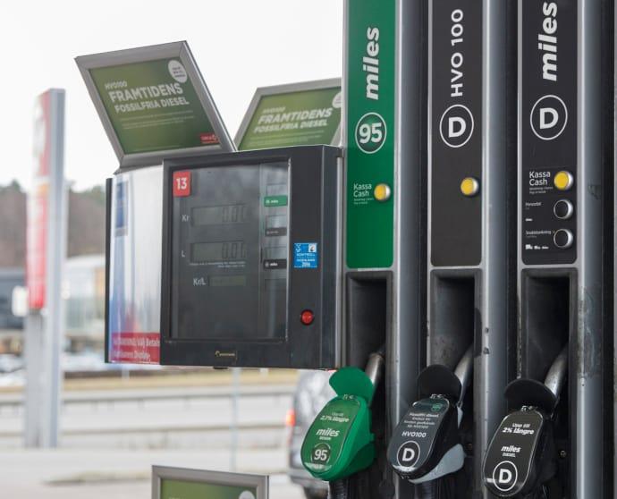 Circle K börjar sälja HVO100 i Stockholm