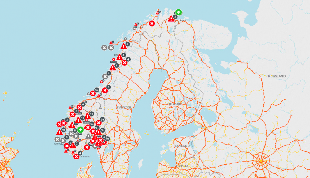 Norge får smart webbtjänst för vägval