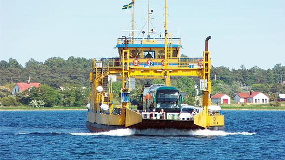 Fåröfärjan orsakar ofta skador