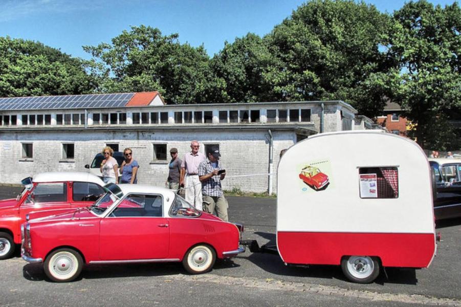 När camping började bli vanlig