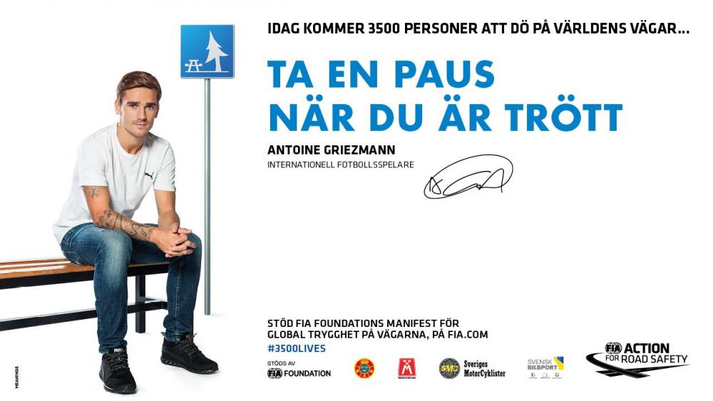Så kör du trafiksäkrare - global kampanj!