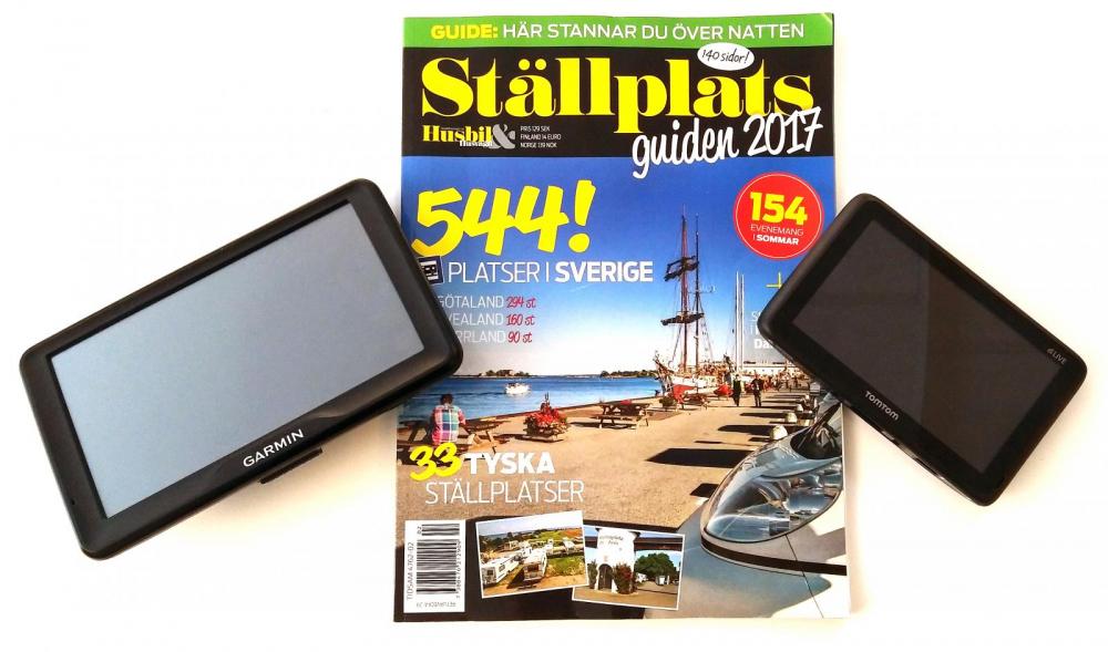 Vår populära Ställplatsguide kommer ut en gång om året, i år innehåller den inte mindre än 544 olika koordinater!