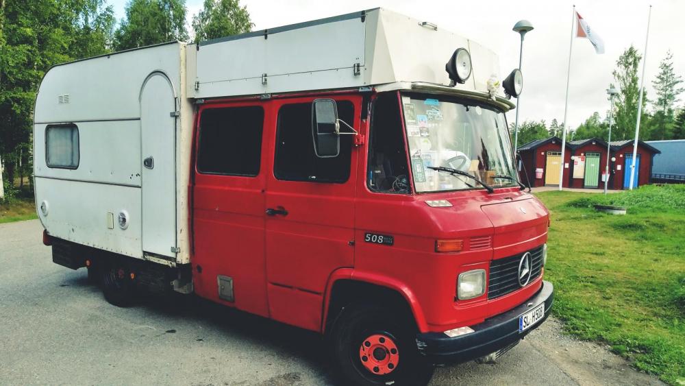 Husbil för 950 euro