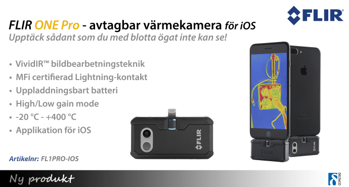 Värmekamera visar köld och fukt