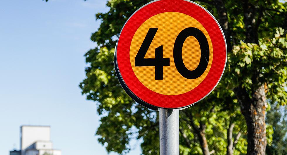Trafikanalys vill ha 40 i tätort