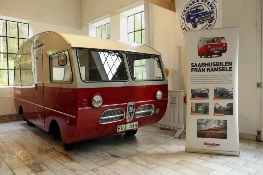 Sveriges första husbil på museum i Arvika