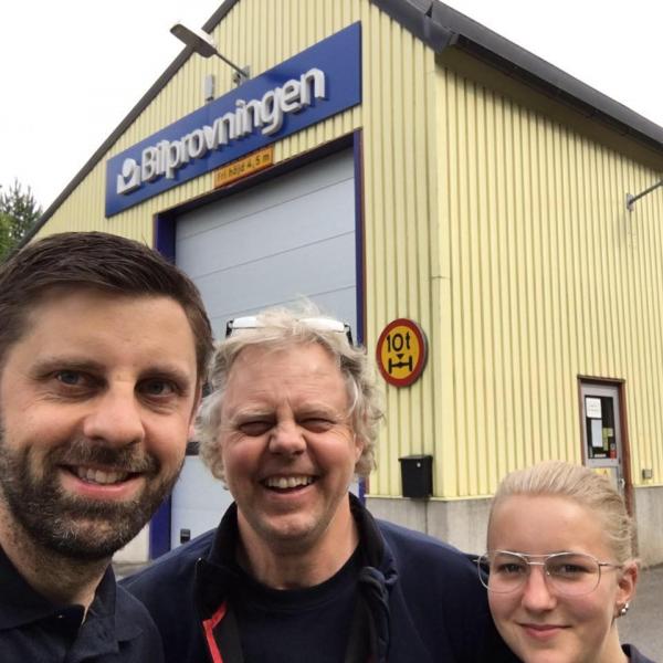 Bilprovning på TV