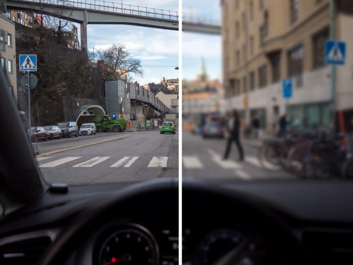 Bilister har farlig övertro på sin syn