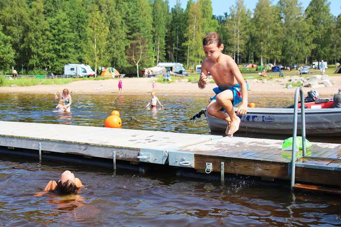 Arvika Swecamp Ingestrand, en av mer än 100 campingplatser som nu går att boka inför 2018 på Camping.se.