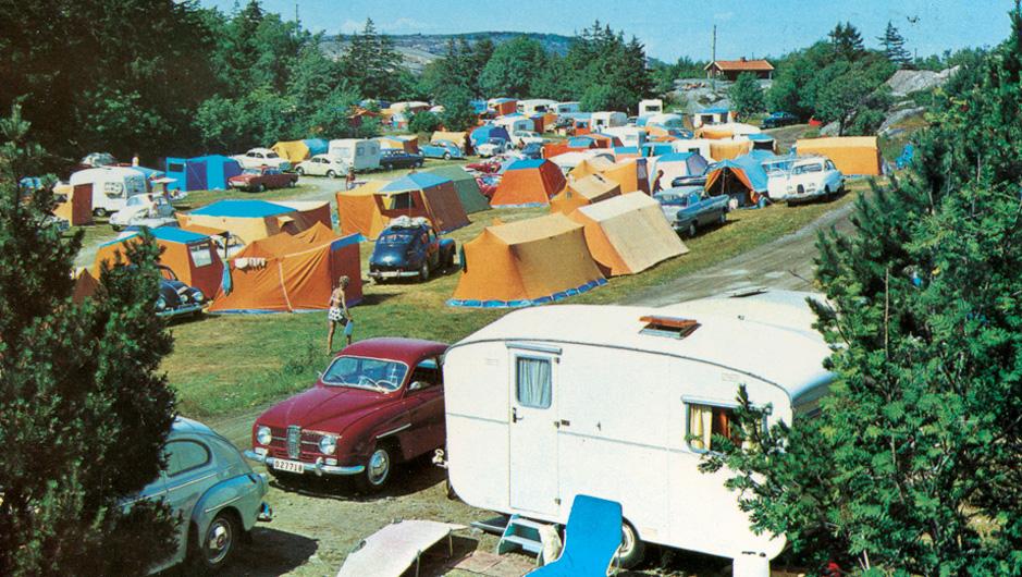 Camping på 60-talet var tältliv