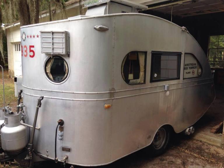 Airstream Torpedo 1935 med unik historia