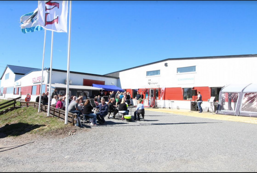 Succéfirande hos husvagnsjubilar