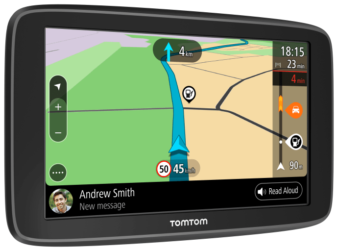 TomTom lanserar navigator med Wi-Fi- och smartphone-anslutning