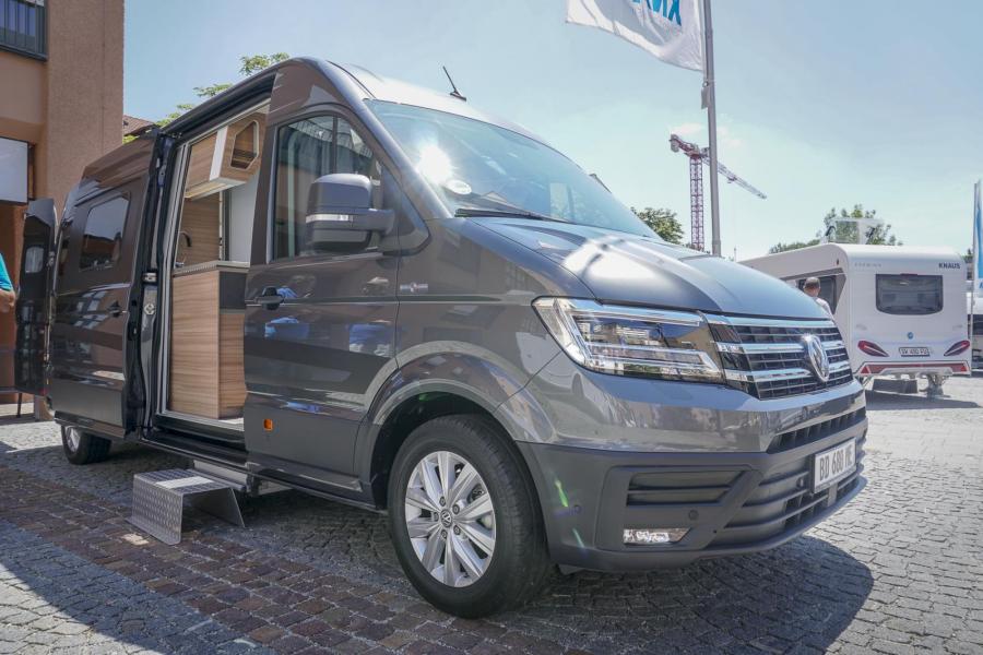 Knaus nya VW-plåtis